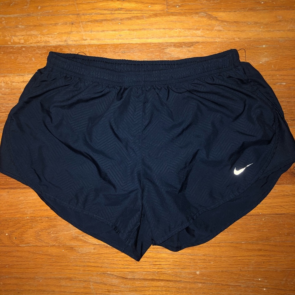 Navy blue nike shorts